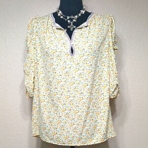 MAX STUDIO Floral Blouse